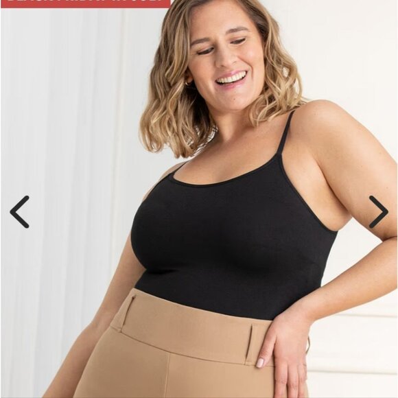 Shapermint Black Essentials All Day Every Day Scoop Neck Cami - NWT Size 3XL - Picture 1 of 6